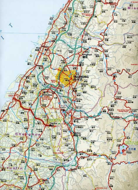 Taiwan 1:300.000 - Reise Know How