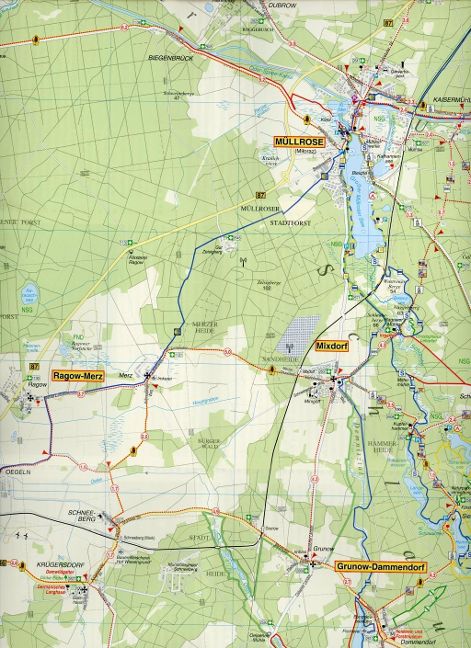 202 Naturpark Schlaubetal, Frankfurt (Oder), Guben, Eisenhüttenstadt und Umgebung 1:50.000