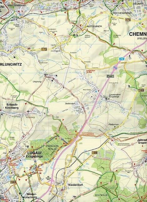 106 Stollberg, Oelsnitz, Lichtenstein und Umgebung 1:35.000