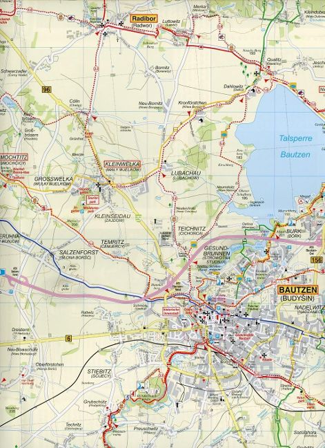 122 Bautzen und Umgebung 1:35.000