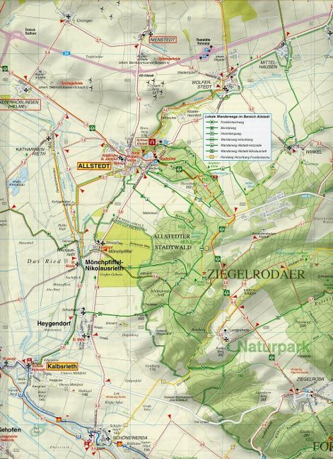 220 Querfurt, Heldrungen, Bad Bibra und Umgebung 1:50.000