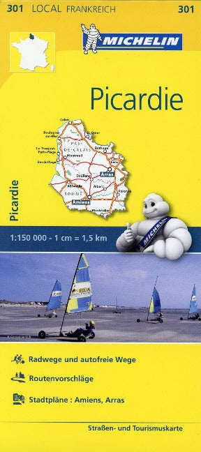 Michelin Localkarten Frankreich 1:150.000