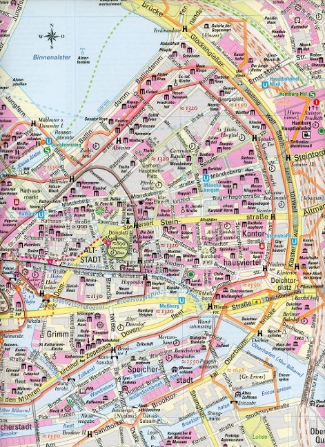 Spuren der Zeiten in Hamburg - Teil 1: Zentrum