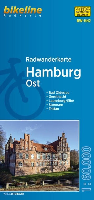 Hamburg Ost 1 : 60.000 - bikeline Radwanderkarte