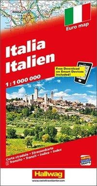 Italien 1:1.000.000 - Hallwag