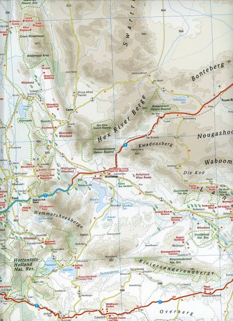 Südafrika Kapregion 1:500.000 - Reise Know How