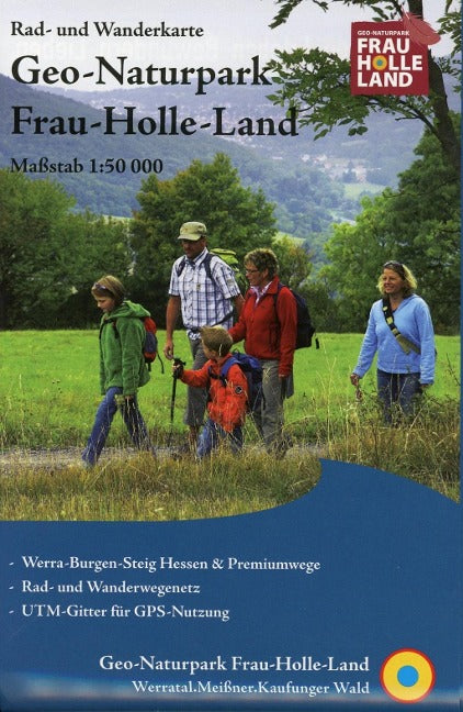 Geo-Naturpark Frau-Holle-Land 1:50.000 - Rad- und Wanderkarte