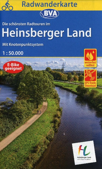 Heinsberger Land 1:50.000 - BVA Fahrradkarte