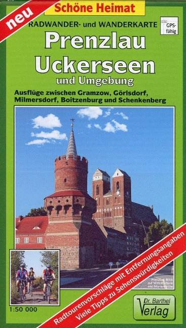 214 Prenzlau, Uckerseen und Umgebung 1:50.000
