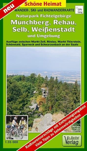 240 Naturpark Fichtelgebirge, Münchberg, Selb, Weißenstadt und Umgebung 1:35.000