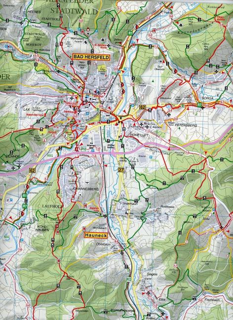 166 Bad Hersfeld, Rotenburg a. d. Fulda und Umgebung 1:35.000