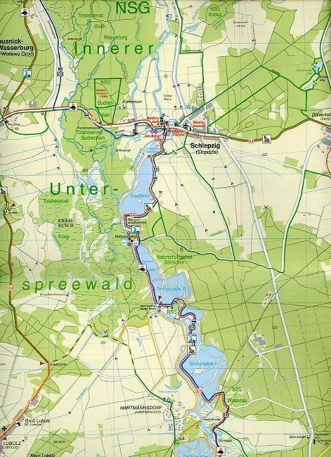 026 Spreewald mit Märkischer Heidelandschaft 1:35.000