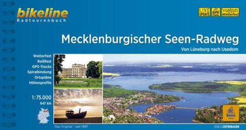 Mecklenburgischer Seen-Radweg - Bikeline Radtourenbuch