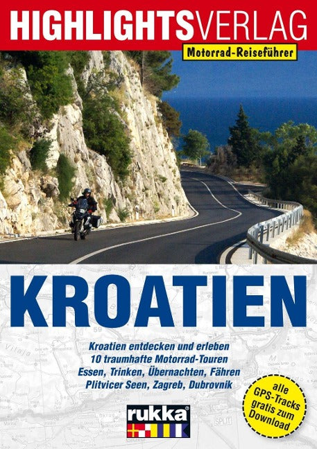 Motorrad-Reiseführer Kroatien von Christoph Berg