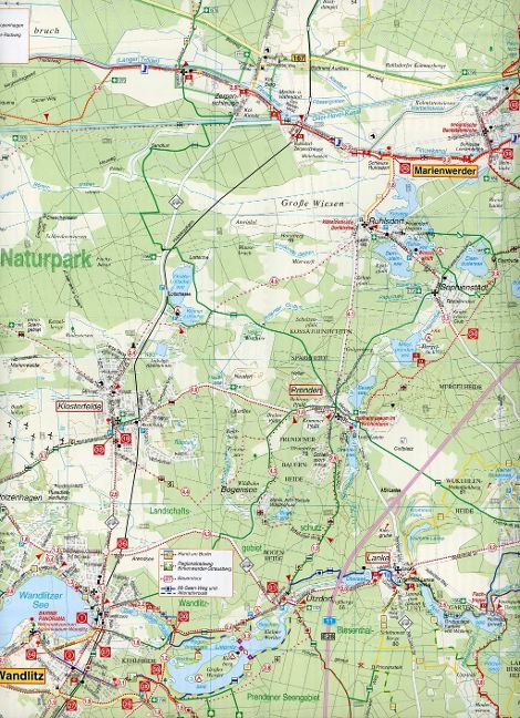 094 Schorfheide, Eberswalde, Biesenthal, Werbellinsee und Umgebung 1:50.000