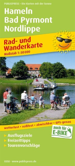 Hameln - Bad Pyrmont - Nordlippe 1:50.000