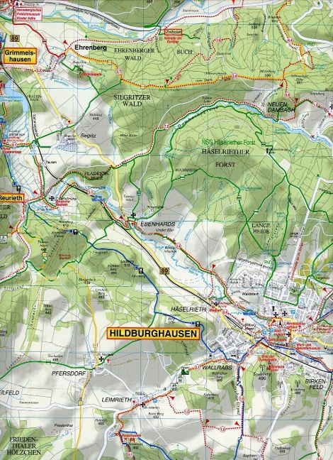 169 Hildburghausen, Römhild und Umgebung 1:35.000