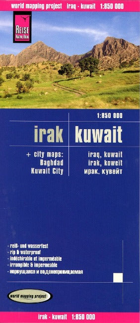 Irak und Kuwait 1:850.000 - Reise Know-How
