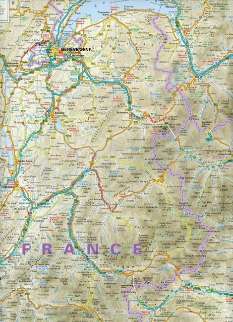 Alpen 1:550.000 - Reise Know How