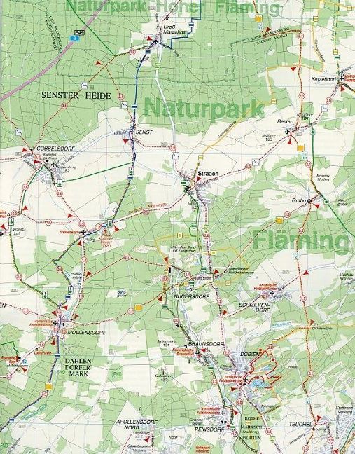 060 Lutherstadt Wittenberg und Umgebung 1:50.000 - Rad- und Wanderkarte