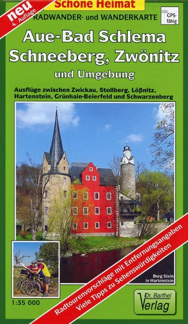 118 Aue-Bad Schlema, Schneeberg, Zwönitz und Umgebung 1:35.000