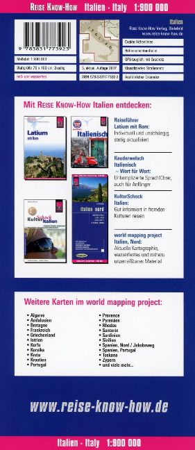 Italien 1:900.000 - Reise Know How