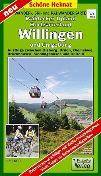229 Waldecker Upland, Hochsauerland, Willingen und Umgebung 1:30.000