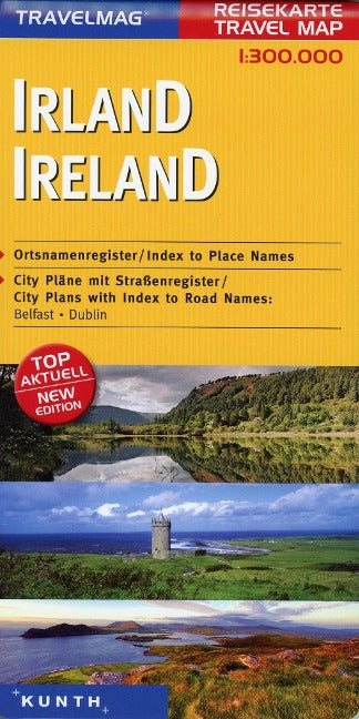 KUNTH Reisekarte Irland - 1:300.000