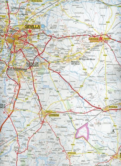 Andalusien, Costa del Sol 1:200.000