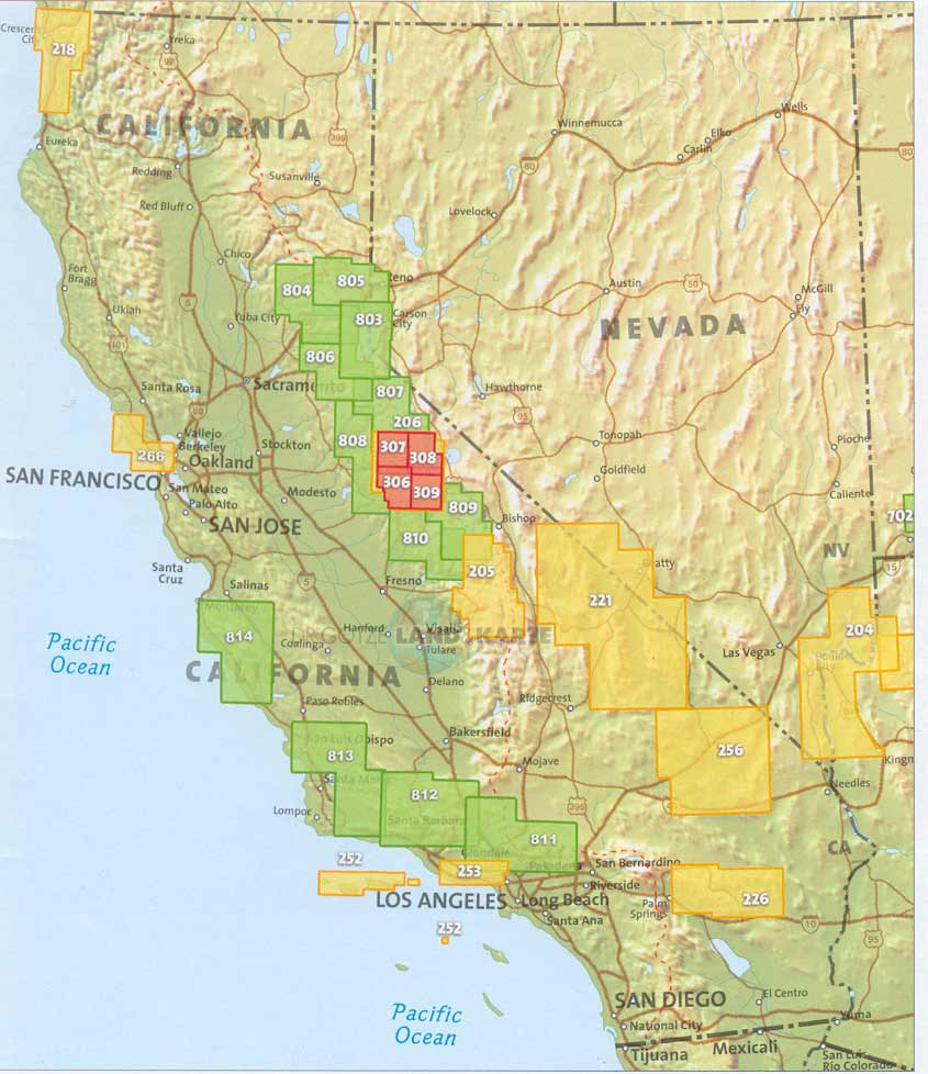 California - Trails Illustrated Maps
