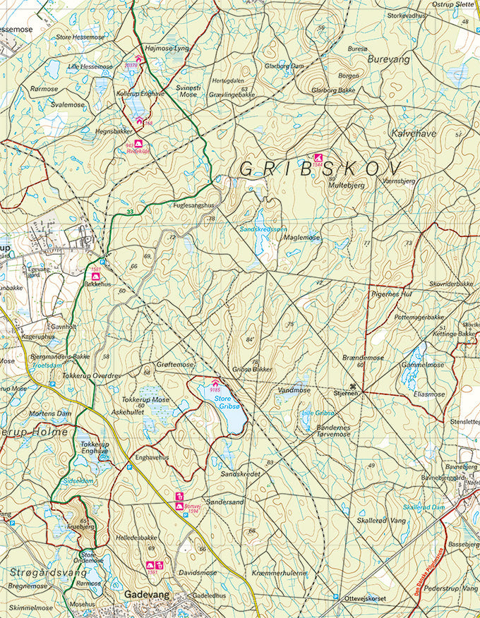Det nordlige København & Nationalpark Kongernes Nordsjælland 1:25.000