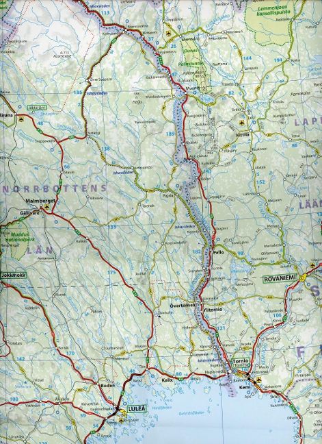 Norwegen Michelin - 1:1.250.000