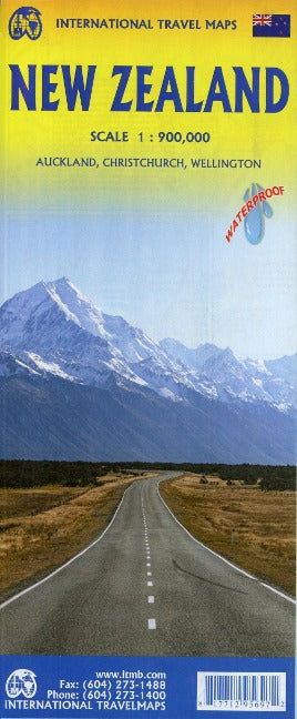 New Zealand - 1:900,000