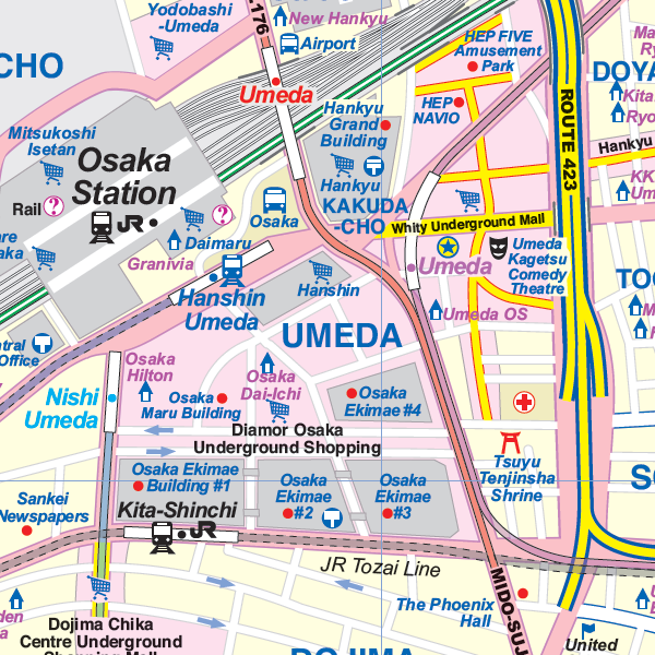 Osaka - 1:12.500 / Western Japan 1:670.000 - ITM