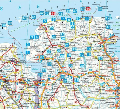 Ostfriesland - Rother Wanderführer