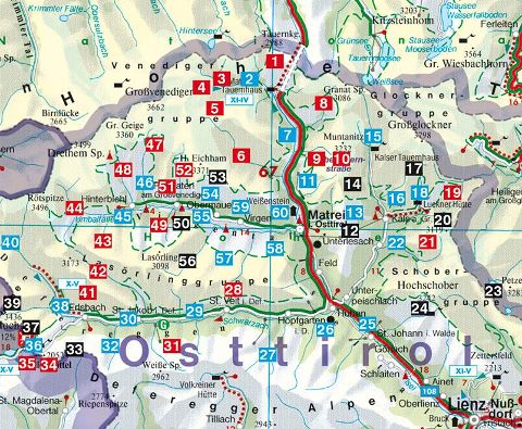 Osttirol Nord - Rother Wanderführer