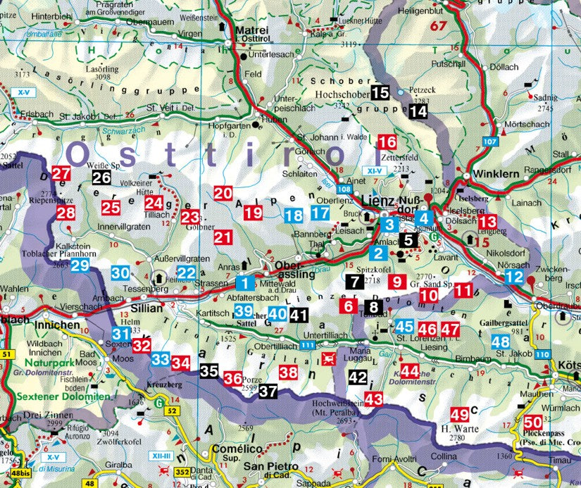 Osttirol Süd - Rother Wanderführer