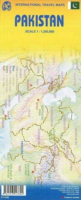 Pakistan - 1:1,200,000