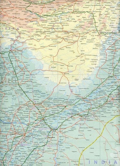 Pakistan - 1:1,200,000