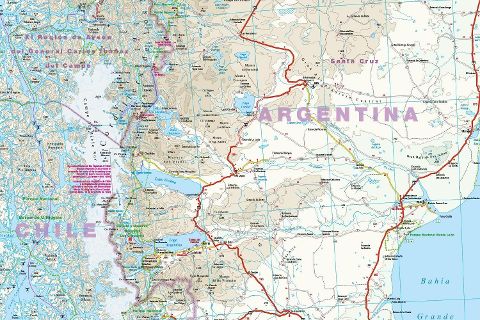 Patagonien, Feuerland (1:1.400.000) - Reise Know-How