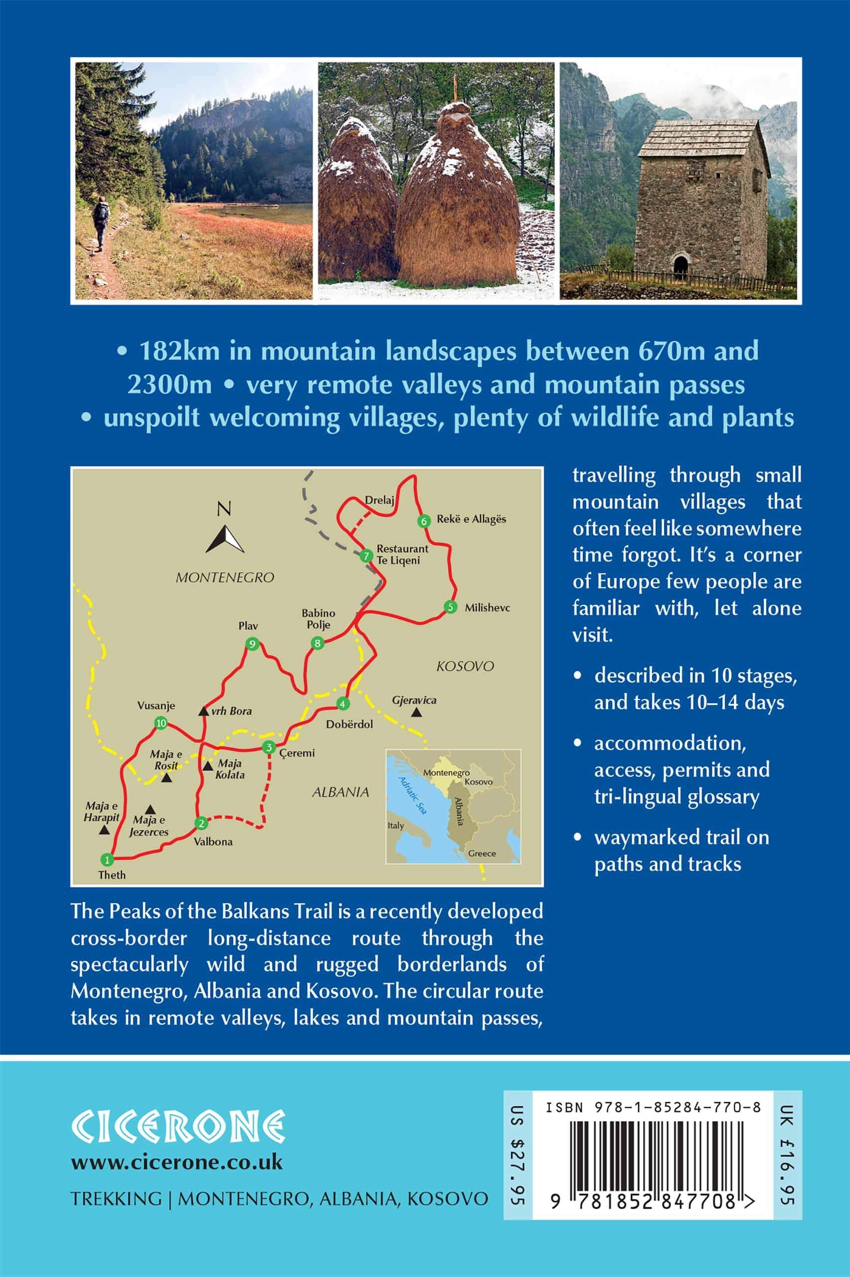 The Peaks of the Balkans Trail - Cicerone Press