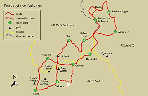 The Peaks of the Balkans Trail - Cicerone Press