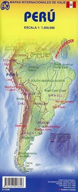 Peru / Lima - 1:1.500.000