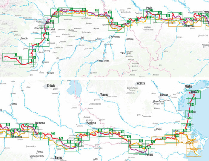 Po-Radweg - Bikeline Radtourenbuch