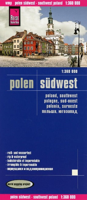Polen, Südwest (1:360.000) - Reise know-how