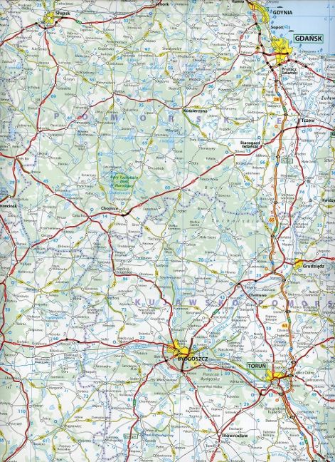 Polen Michelin - 1:700.000