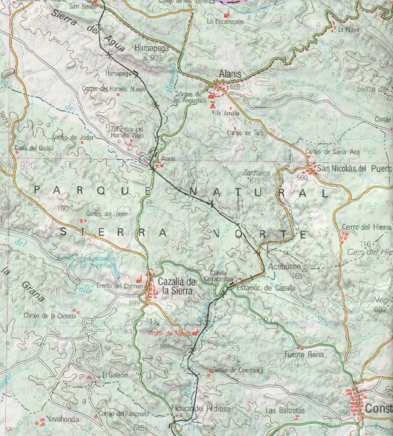 Spanien 1:200.000 topographische Provinzkarten