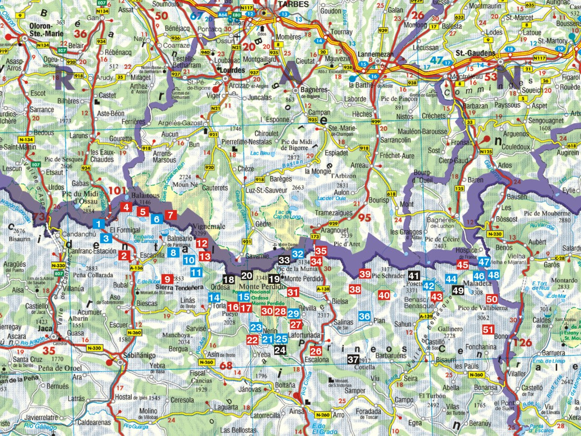 Pyrenäen 1 - Rother Wanderführer