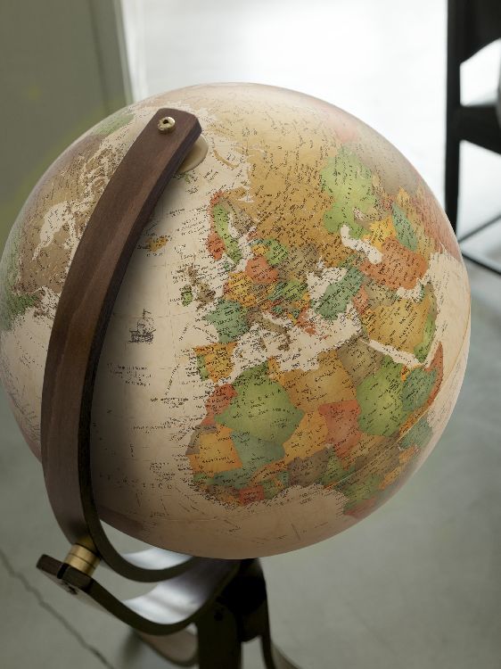 Räth Stand-Leuchtglobus im Antikstil PAL5060