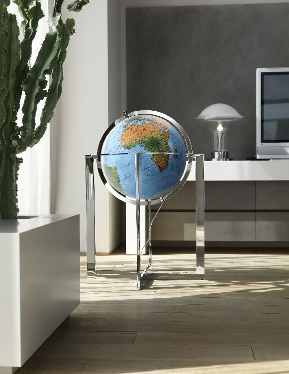 Räth Handkaschierter Stand-Leuchtglobus DFN 5080